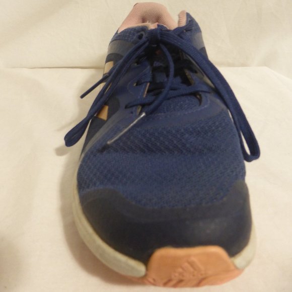 ADIDAS, non marking running shoes, Ready Steady Girl! print on back pull tab EUC - Picture 10 of 14